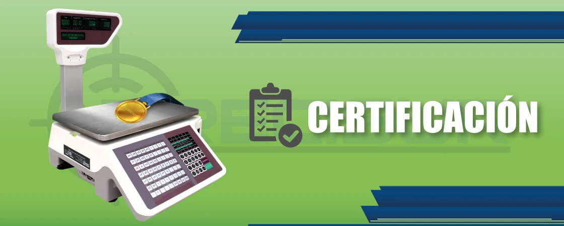 ¿Qué es una balanza certificada?