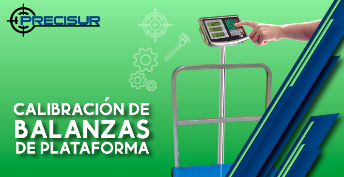 Calibración de balanzas de plataforma