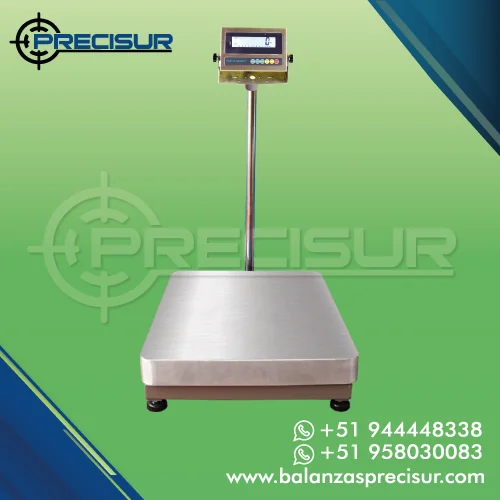 Balanza de Acero Inoxidable Precix Weight 8513 de 500 kilos