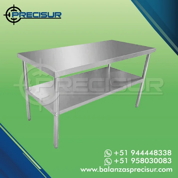 Mesa Central con Repisa Inferior VENEMC-150D