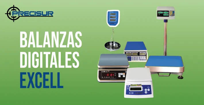 Balanzas digitales excell