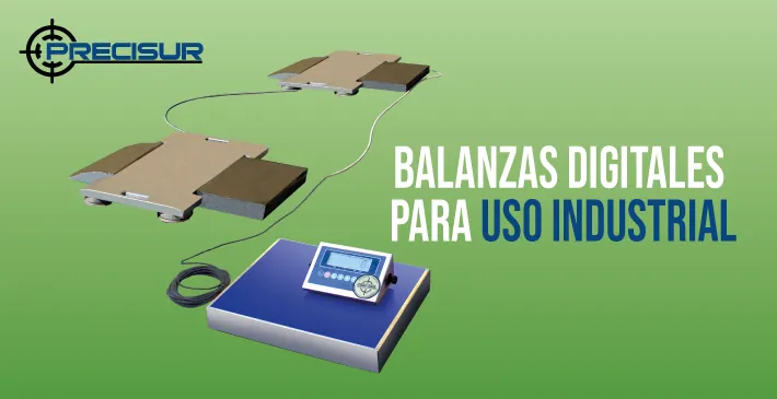 Balanzas digitales para uso industrial