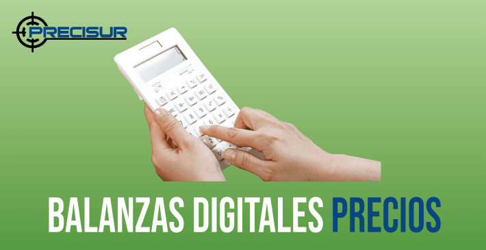Balanzas digitales precios