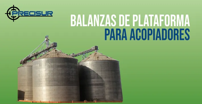 Balanzas de plataforma para acopiadores