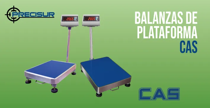 Balanzas de Plataforma Cas