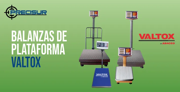 Balanzas de plataforma Valtox