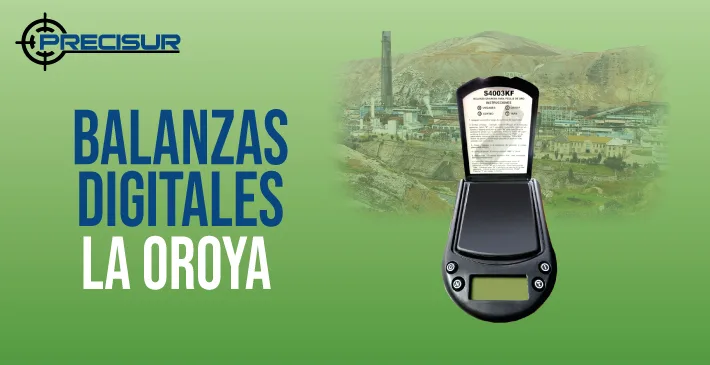 Balanzas digitales en la Oroya