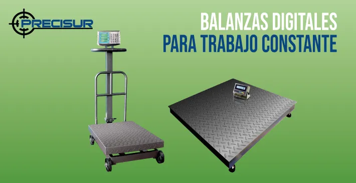 Balanzas Digitales para Trabajo Constante