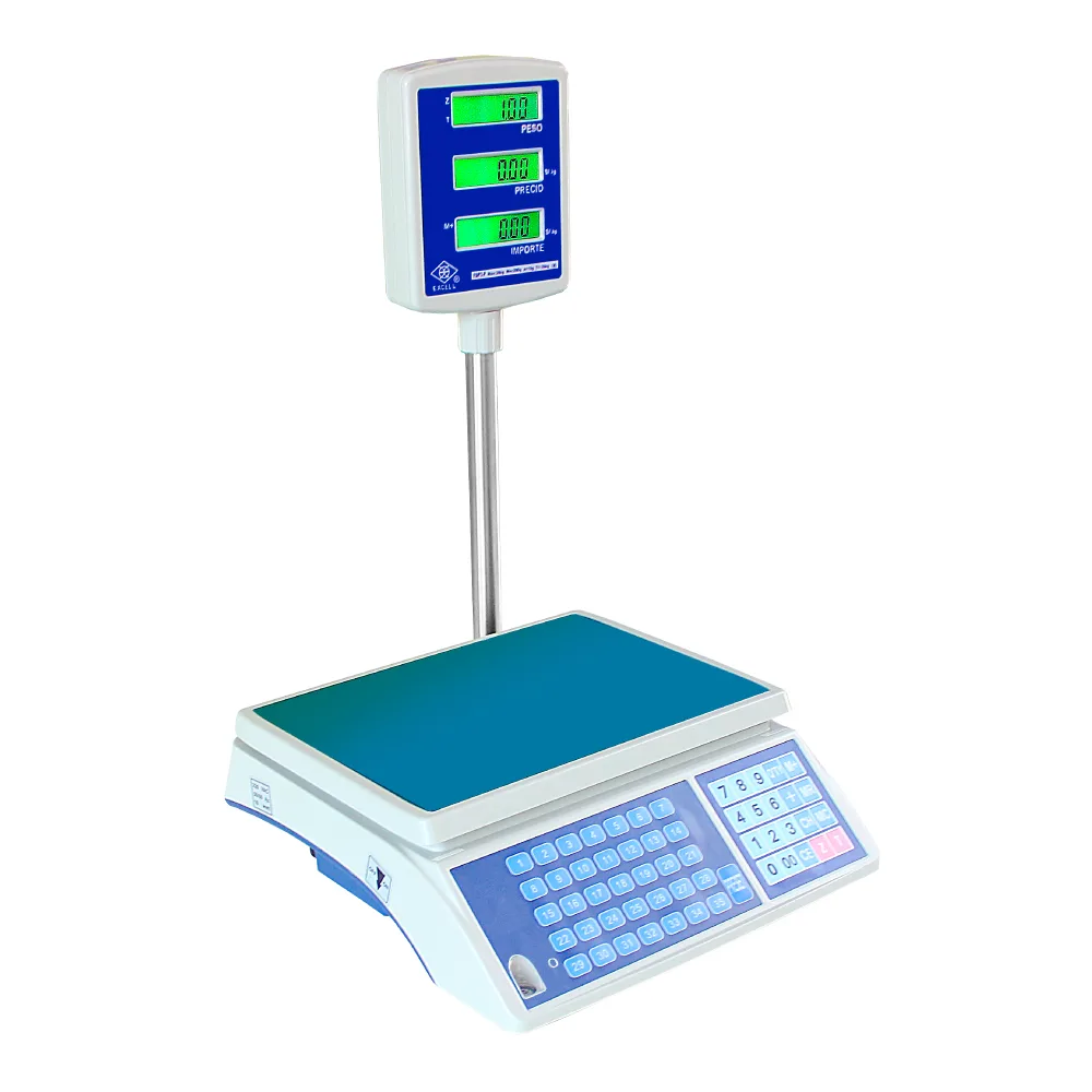 Balanza Comercial Excell FDP3-P de 30 Kilos