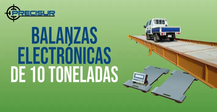 balanzas Electrónicas de 10 toneladas