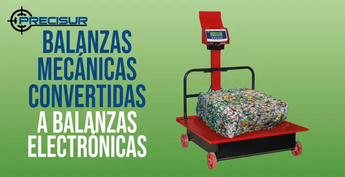 balanzas mecanicas convertidas a balanzas Electrónicas
