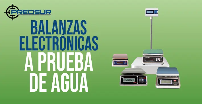 Balanzas electrónicas a prueba de agua