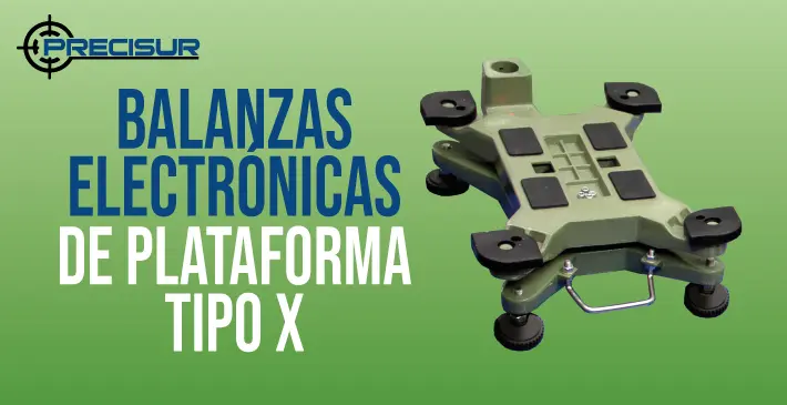 Balanzas Electrónicas de plataforma tipo x