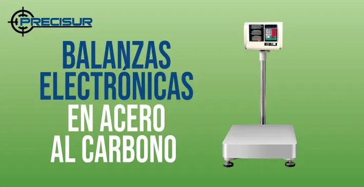 Balanzas Electrónicas en acero al carbono