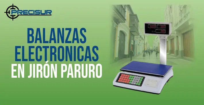 Balanzas Electronicas en jirón Paruro