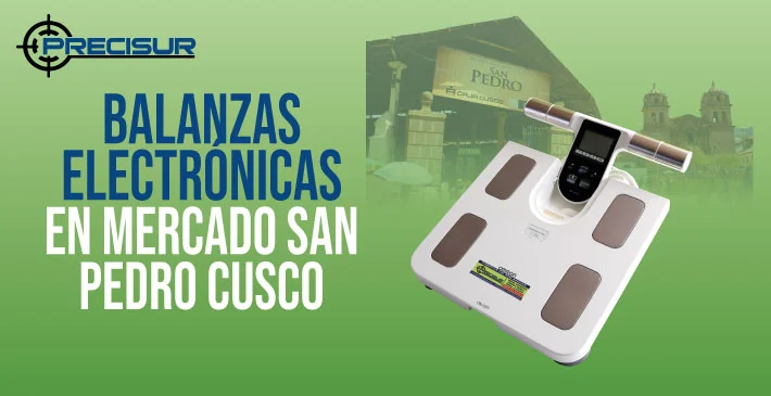 Balanzas Electronicas en Mercado San pedro Cusco