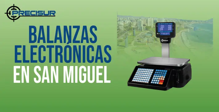 Balanzas Electronicas en San Miguel