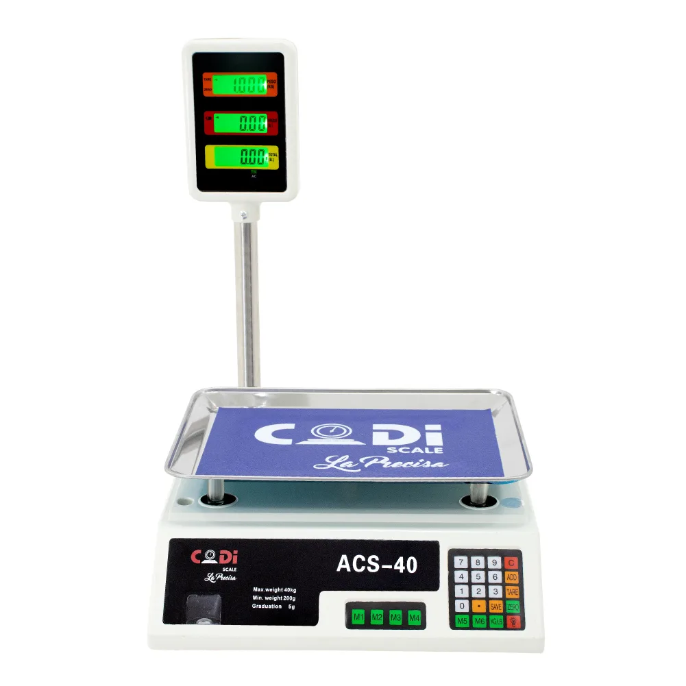 Balanzas Codi ACS-40 de 30 Kilos