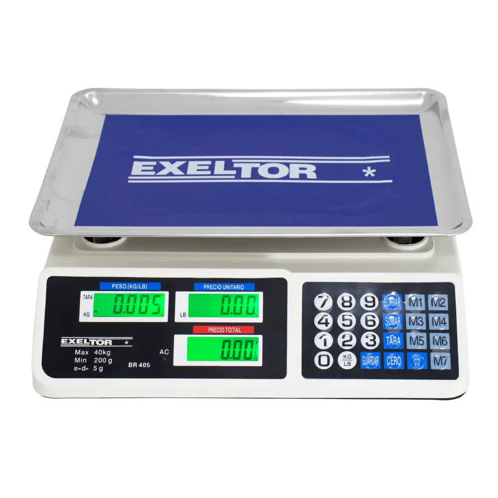 Balanzas Para Mercados Exceltor BR405 de 30 Kilos
