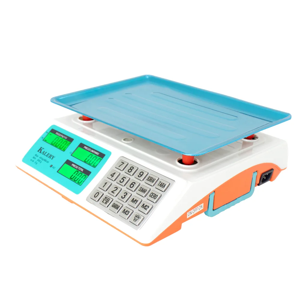 Balanza Para Pesar Pollo Kalery ACS 826 BT de 40 Kilos