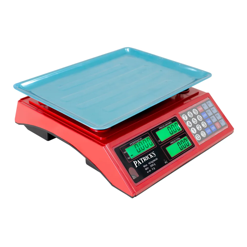 Balanza Para Pesar Pollo Patrick's ACS 769 T de 40 Kilos