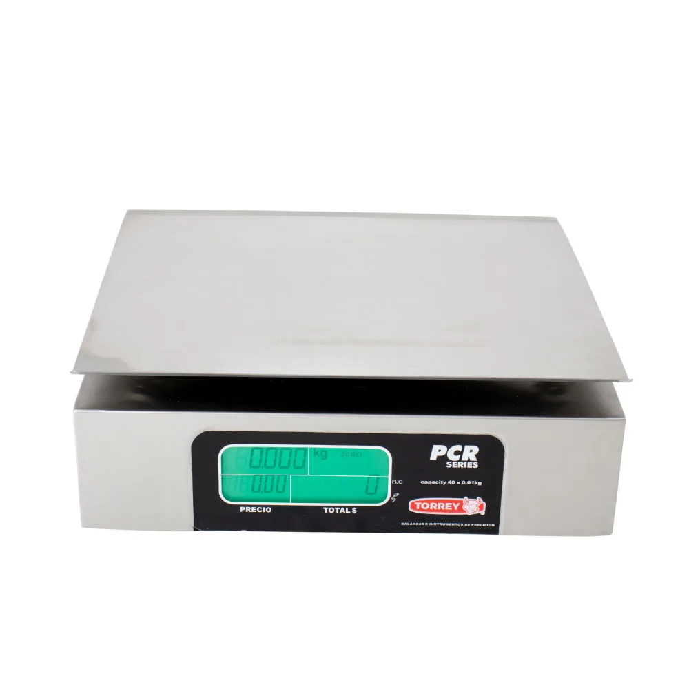 Balanza para Mercado Mayorista Torrey PCR – 40 de 40 Kilos