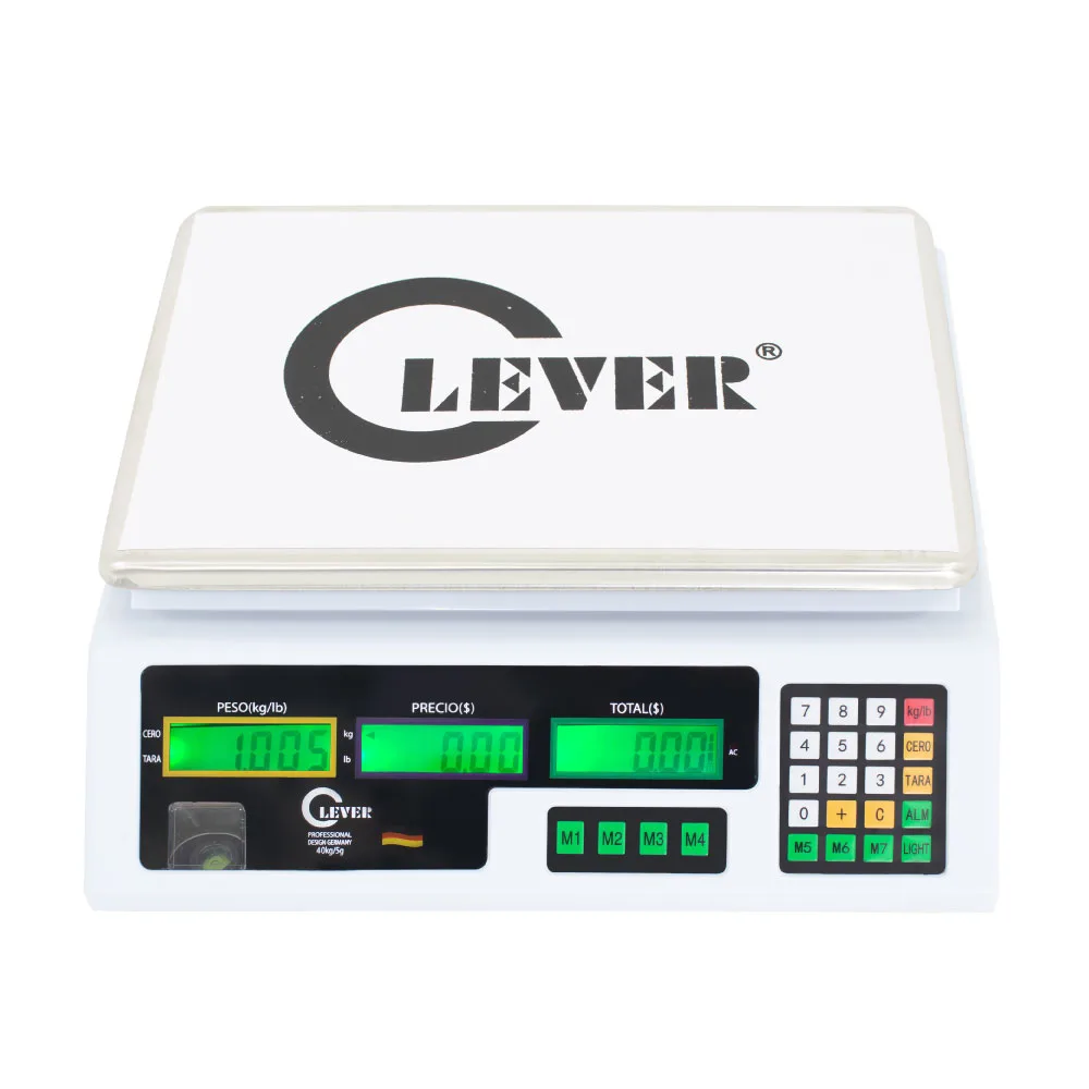 Balanza para Mini Market Clever Professional de 30 Kilos