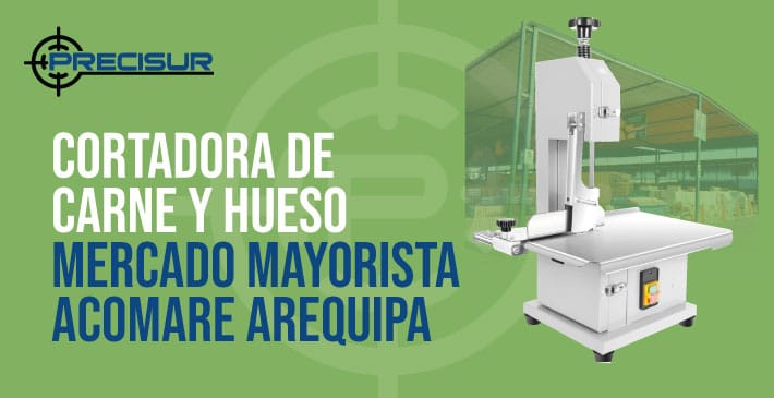 Cortadora de Carne y Hueso mercado mayorista acomare arequipa