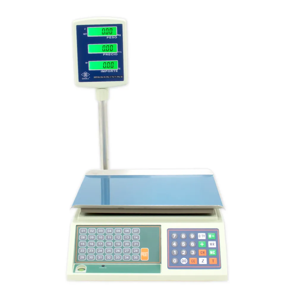 Calibración Balanza Comercial Excell GRP-35