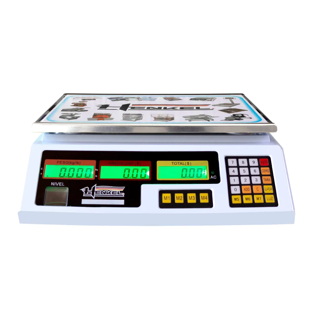Calibración Balanza Comercial Henkel BC-30