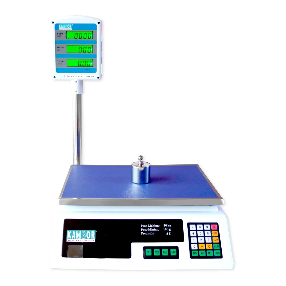 Calibración Balanza Comercial Kambor CT