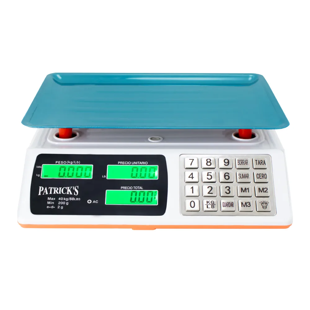 Calibración Balanza Comercial Patrick's ACS-826T