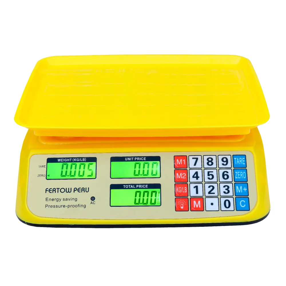 Calibración Balanza Fertow Perú DH - 607 de 30 Kilos