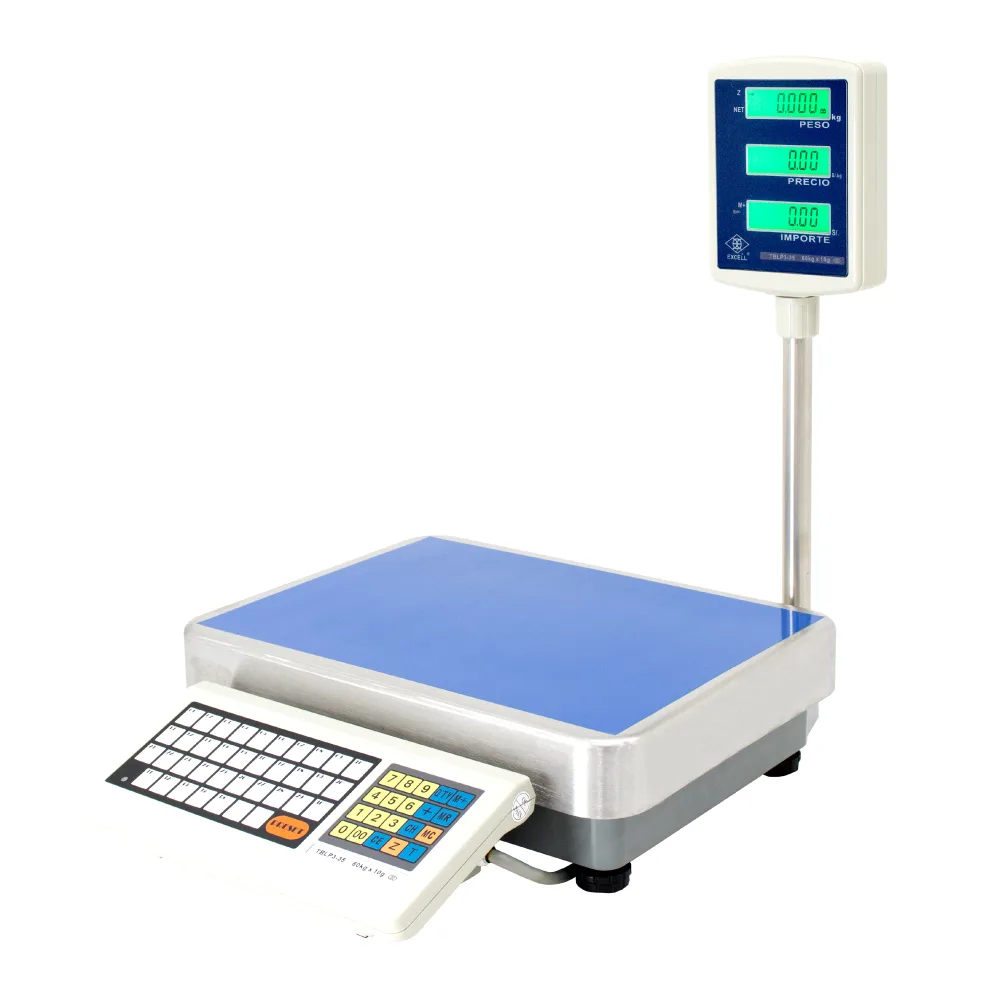 Calibración de Balanza Excell TBLP3-35 de 60 Kilos