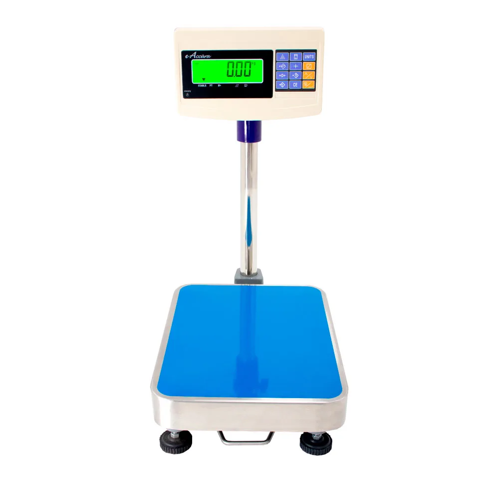 Calibración de Balanza de plataforma e-Accura Sb53 de 150 kilos
