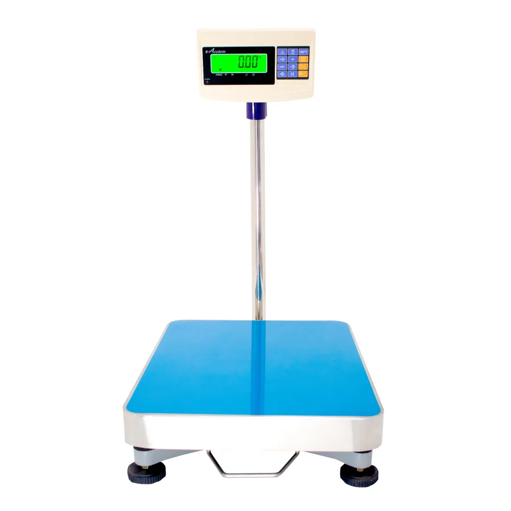 Calibración de Balanza de plataforma e-Accura Sb53 de 300 kilos
