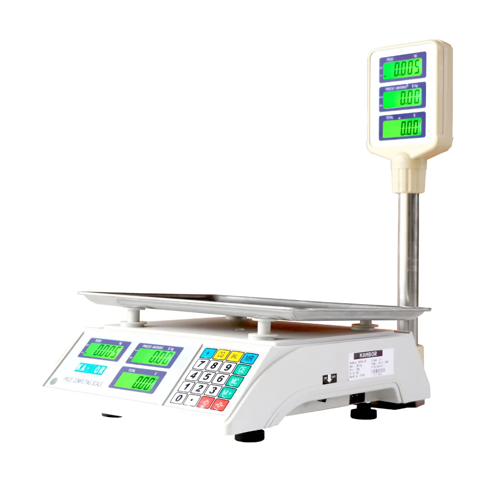 Calibración de Balanzas Kambor KXPA-3P de 30 Kilos