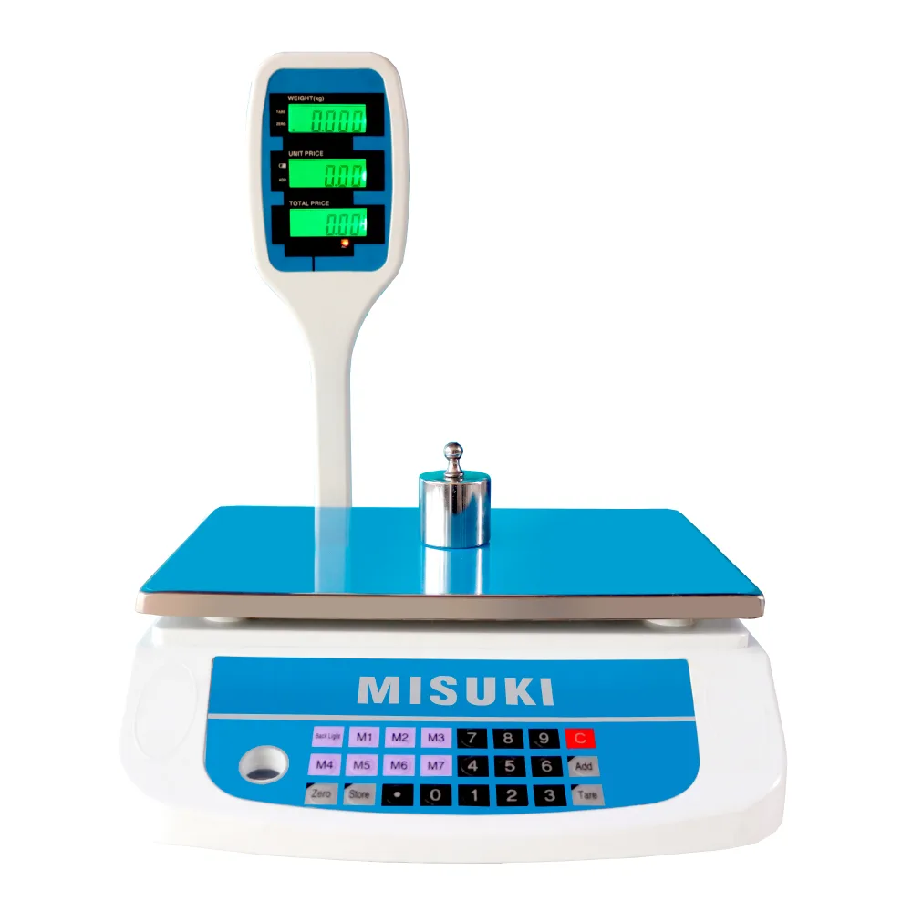 Calibración de Balanzas Misuki con torre de 30 Kilos