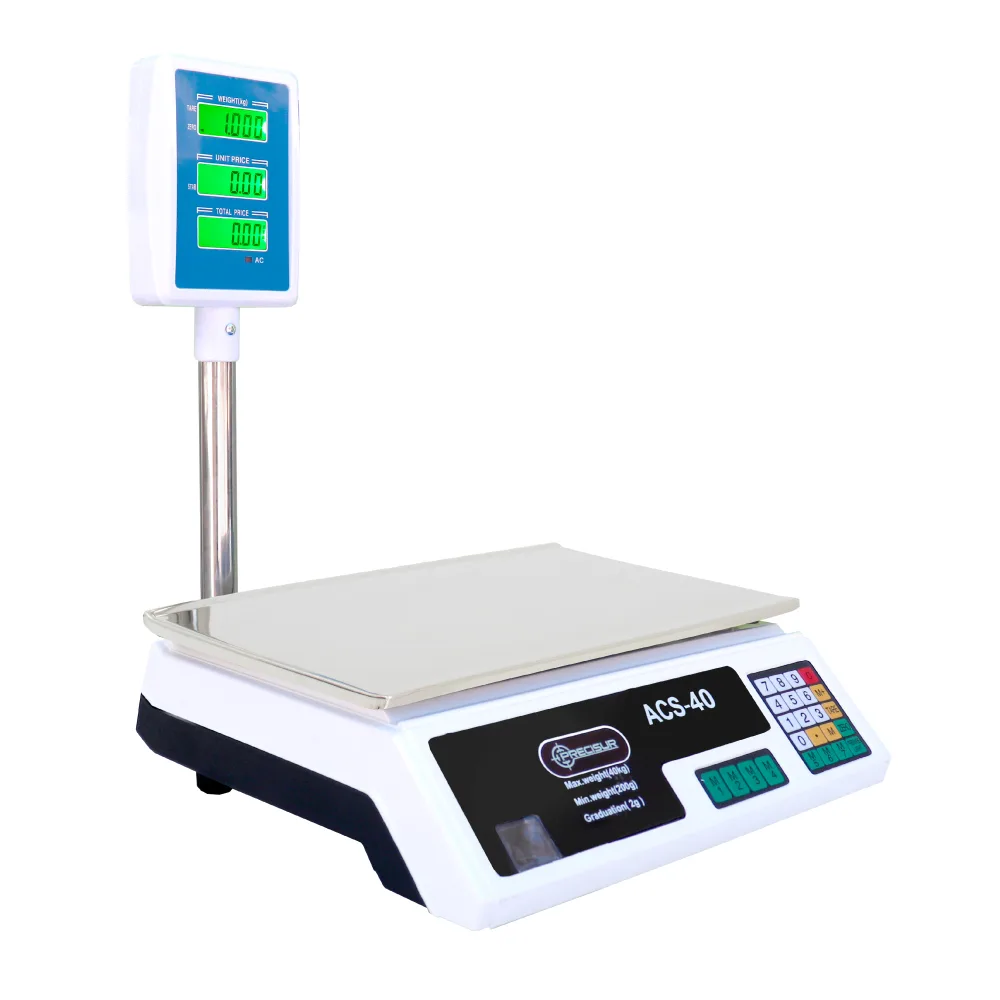 Calibración de Balanzas Precisur ACS de 40 Kilos