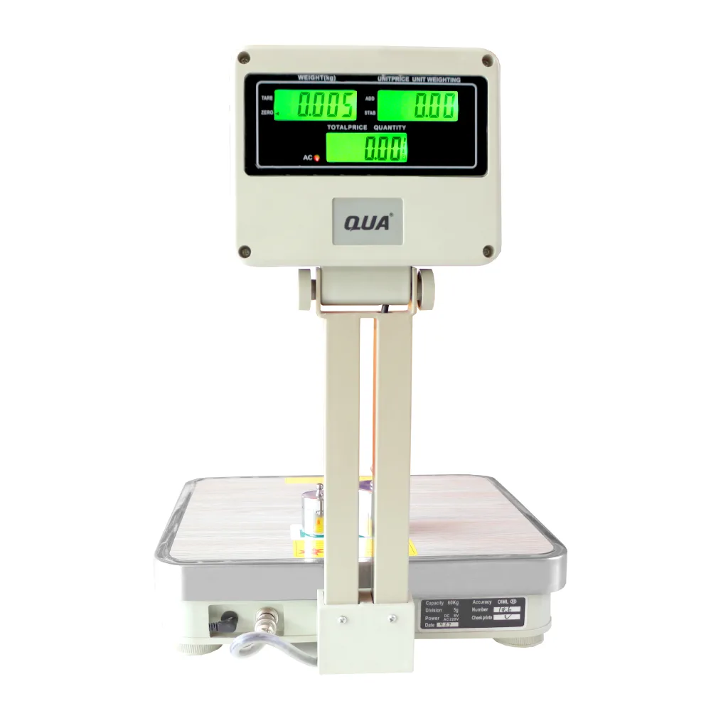 Calibración de Balanzas QUA CTC de 60 Kilos