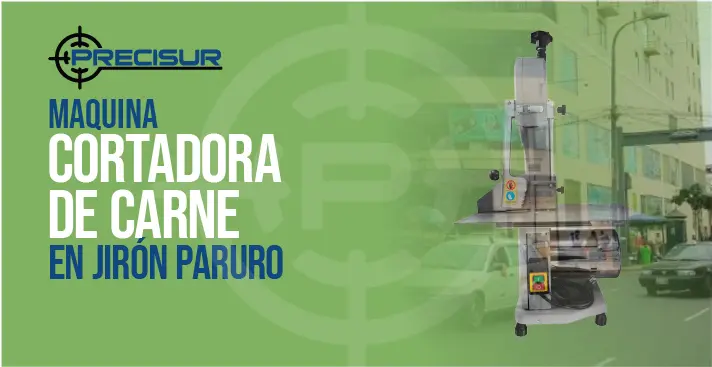 Maquina cortadora de carne en jiron paruro