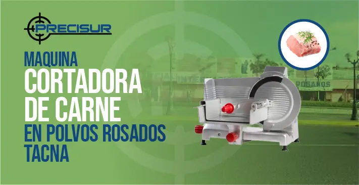 Maquina cortadora de carne en polvos rosados tacna