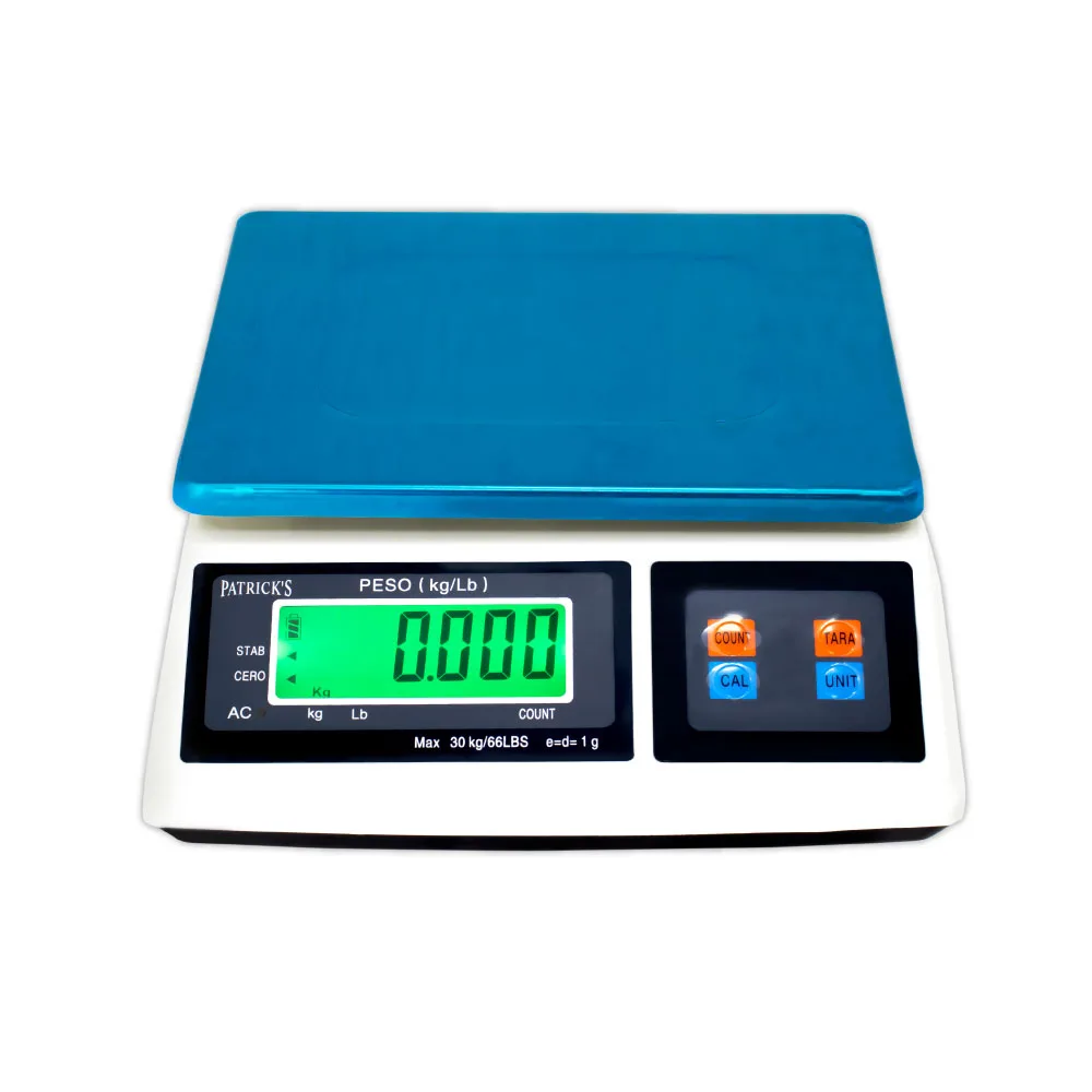 Balanza Gramera Patrick's acs-708w de 30 Kilos