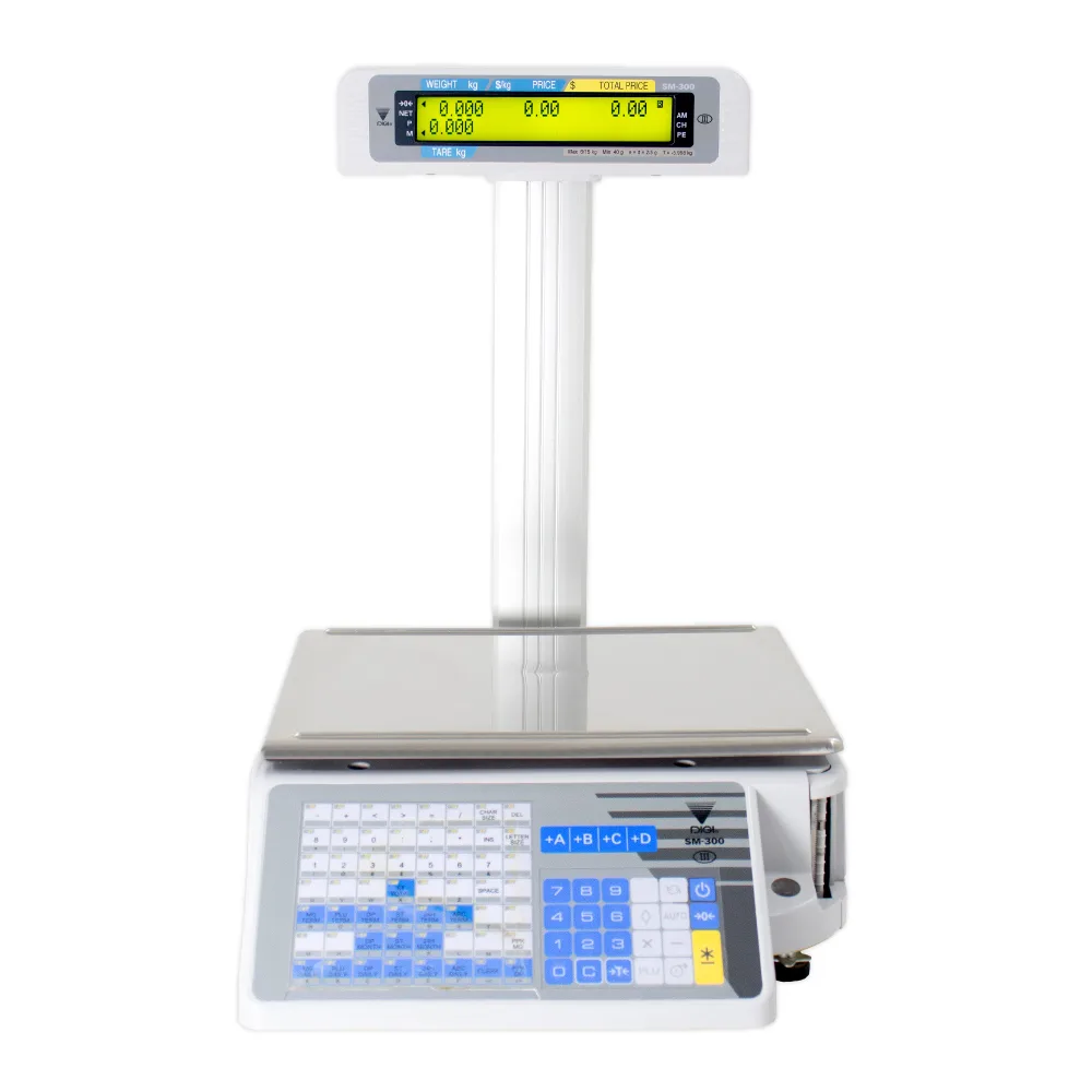 Balanza con Conexión a Computadora DIGI TERAOKA SM-300 de 15 kilos