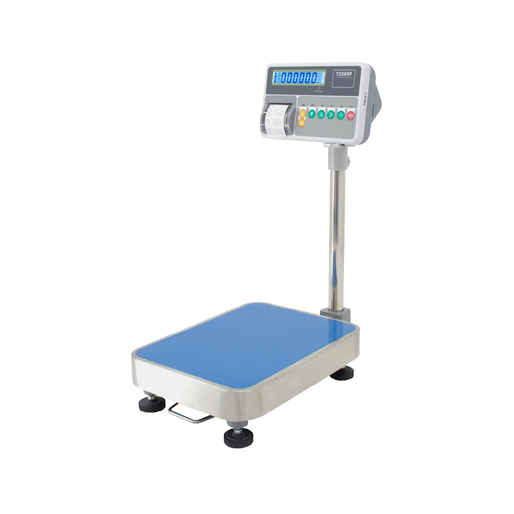 Balanza de Plataforma Etiquetadora T-Scale T2200P de 100 Kilos