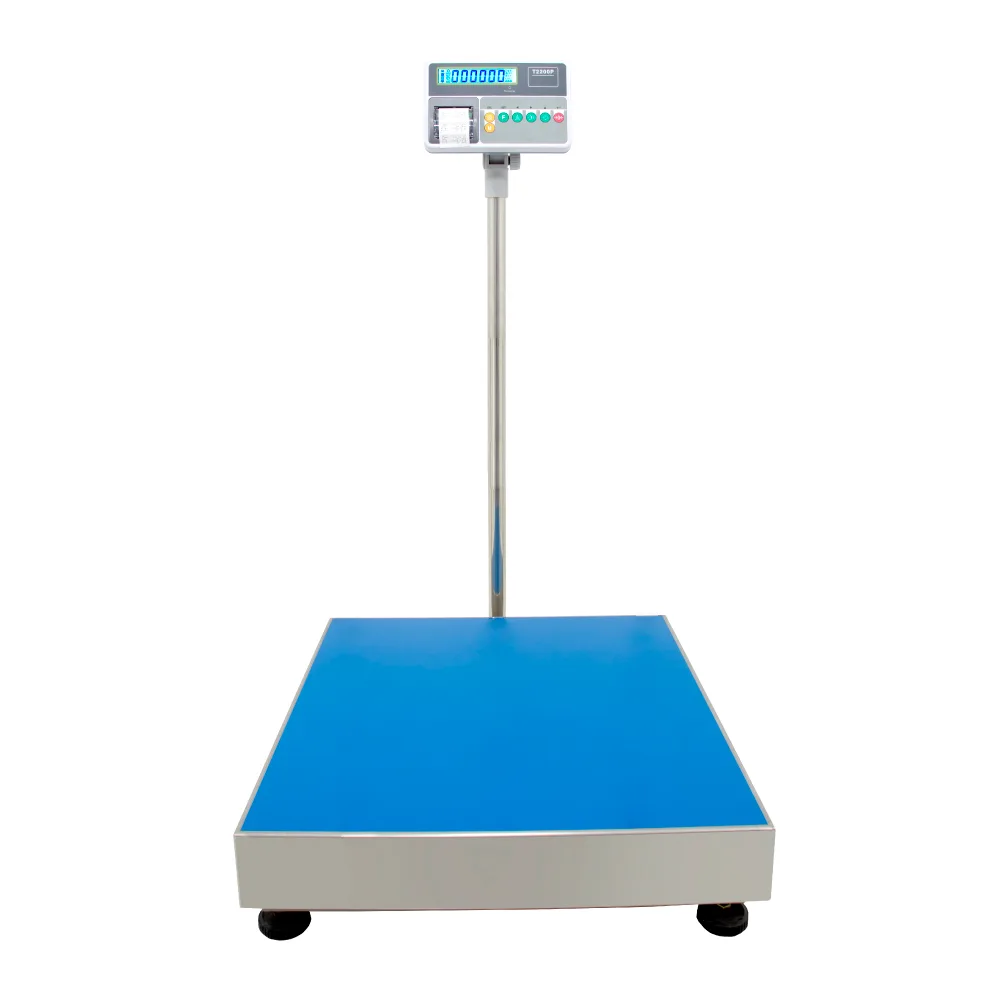 Balanza de Plataforma Etiquetadora T-Scale T2200P de 500 Kilos 80x60