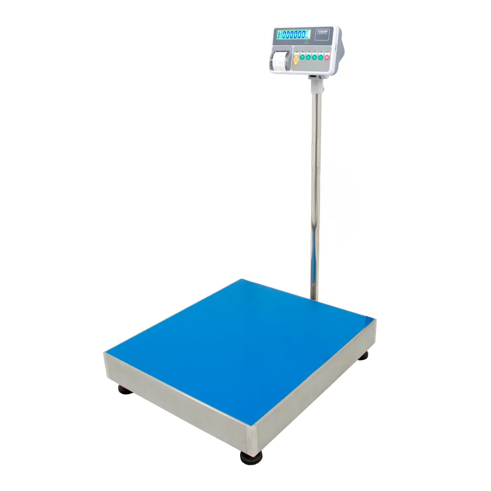 Balanza de Plataforma Etiquetadora T-Scale T2200P de 500 Kilos 80x60