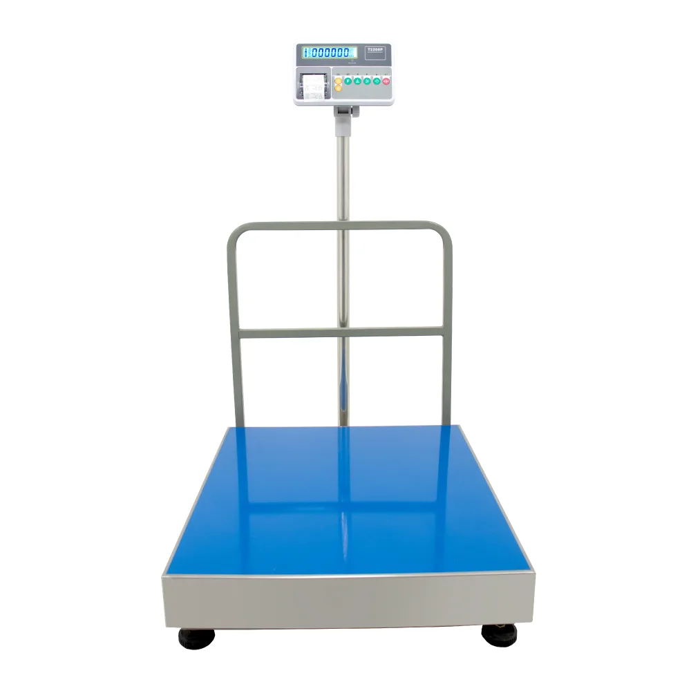 Balanza de Plataforma Etiquetadora T-Scale T2200P de 500 Kilos 80x70