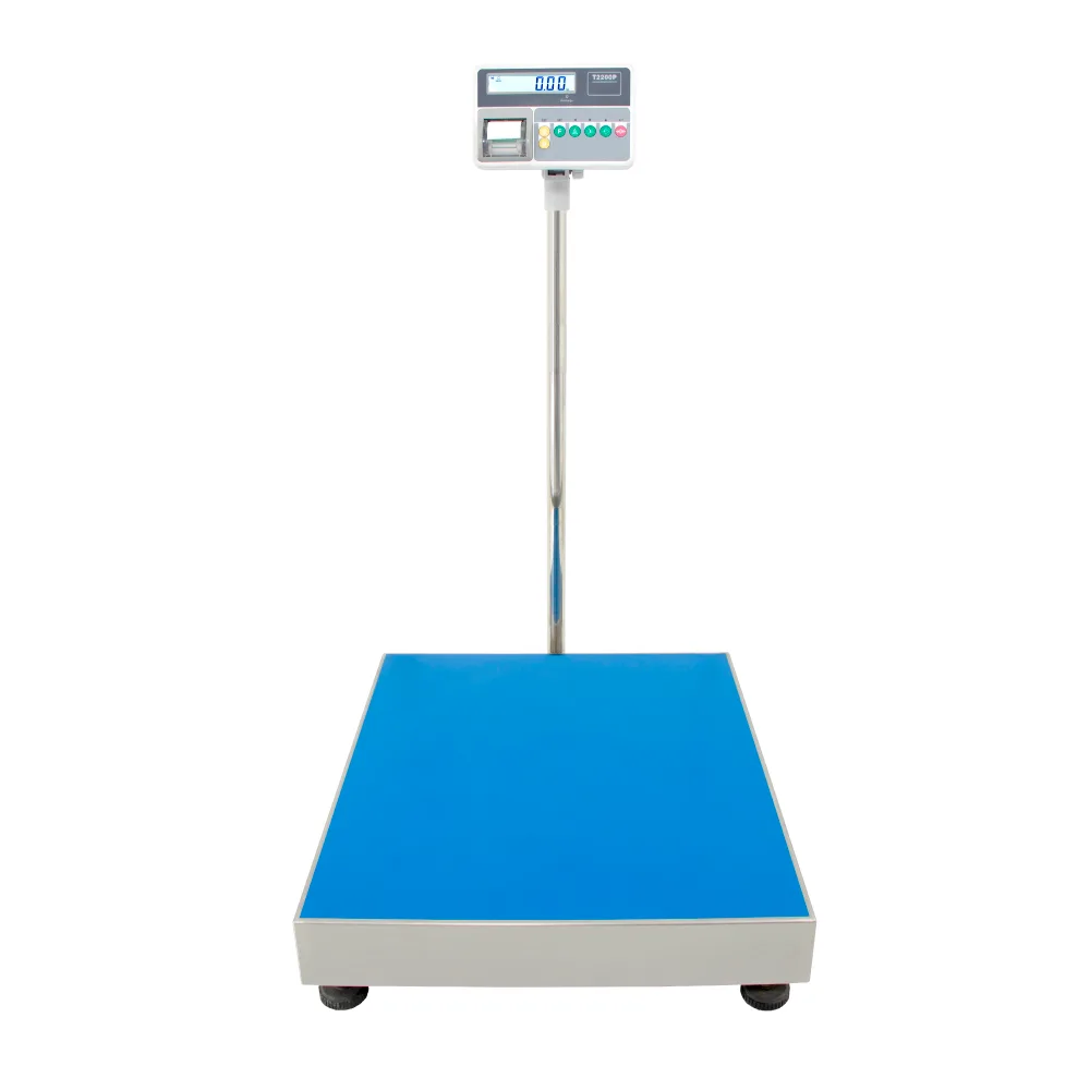 Balanza de Plataforma Etiquetadora T-Scale T2200P de 600 Kilos 80x60