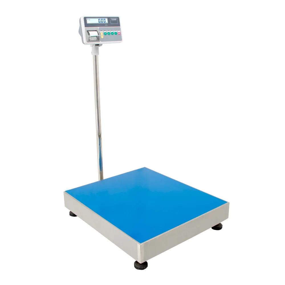 Balanza de Plataforma Etiquetadora T-Scale T2200P de 600 Kilos 80x60